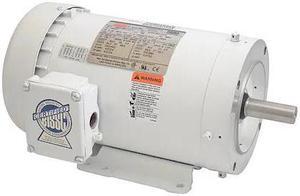 DAYTON 5XAT3BG Washdown Motor,3 Ph,TEFC,2 HP,3505 RPM