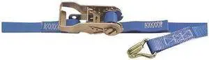 KINEDYNE 711081GRA Tie-Down Strap,Blue,2500 lb.,10 ft.