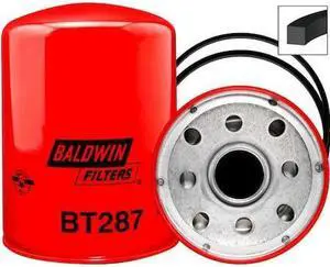 BALDWIN FILTERS BT287 Oil Filter, Hydraulic Fluid, 1 1/2 in-16 Thread Size,