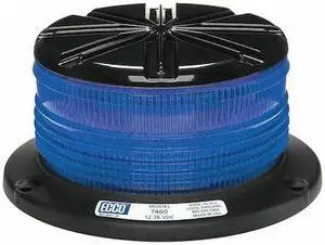 ECCO 7460B Beacon Light,Blue,3-7/64" H
