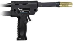 MILLER ELECTRIC 198127 Pistol Grip Gun, XR-A,15 ft Cable