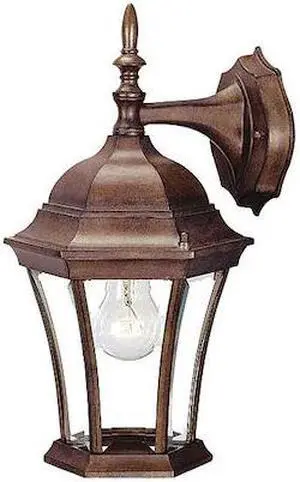 ACCLAIM LIGHTING 5022BW Wall Light,Burled Walnut,1-Light ACCLAIM LIGHTING 5022BW Wall Light,Burled Walnut,1-Light