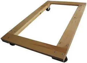 ZORO SELECT 48J064 General Purpose Dolly,36x24,Hardwood