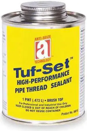 ANTI-SEIZE TECHNOLOGY 56008 Pipe Thread Sealant 9.6 fl oz, Brush-Top Can,