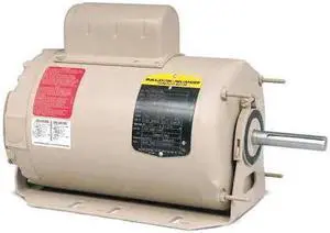 BALDOR-RELIANCE CHC3525A Capacitor-Start Fan Motor, 1/2 HP, 56Z Frame, 115V AC,