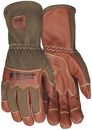 MCR SAFETY MU3624GFRM Leather Drivers Gloves, Goatskin with Nomex(R) Back (