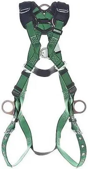 MSA SAFETY 10206074 V-FORM(TM) Safety Harness Fall Protection Harness, Standard