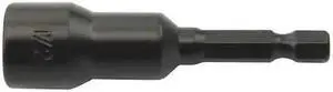 WESTWARD 38RV61 Nut Driver,1/2" Hex,2-9/16" L,Steel