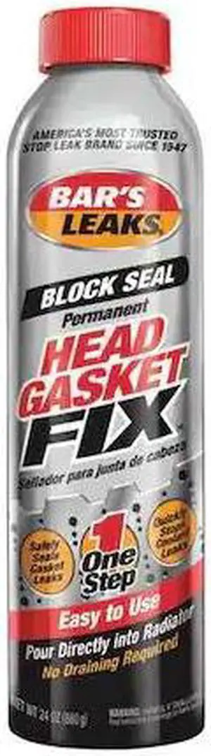 BAR'S LEAKS 1111 Block Seal Head Gasket Fix,24 Oz.