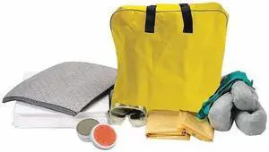 BRADY SPC ABSORBENTS SK-VEH Spill Kit,Bag,Universal,11.5 gal.,22" H