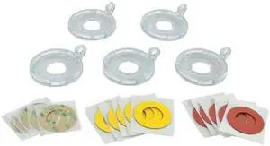 BRADY 130823 Push Button Lockout Base, Clear, Plastic, 1 Max. No. of Padlocks,