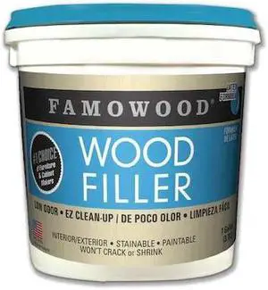 FAMOWOOD 40002118 Wood Filler, 1 gal, Pail, Fir-Maple