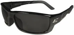 EDGE EYEWEAR PM116 Safety Glasses, Traditional Smoke Polycarbonate Lens,