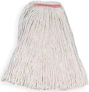 RUBBERMAID COMMERCIAL FGF11900WH00 1 in String Wet Mop, 32 oz Dry Wt, Slide On