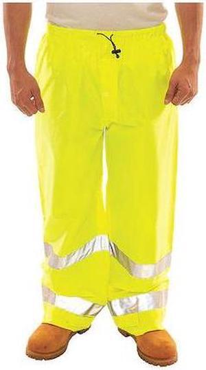 TINGLEY P23122 Vision Rain, Pants, Class, E, Yellow/Green, M