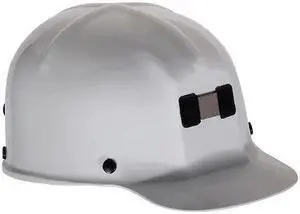 MSA SAFETY 91522 Hard Hat, Comfo-Cap, Polycarbonate, Staz-On, Type 1, Class G,
