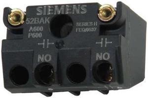 SIEMENS 52BAK Contact Block,1NO,30mm