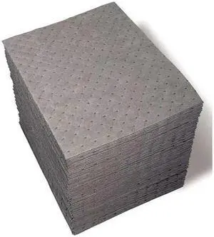 SPILLTECH WPB100H Sorbent Pad, Oil, 29 gal Vol Absorbed per Pkg, 15 in x 19 in,