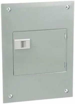 SQUARE D QO612L100DF Load Center, 6 Spaces, 100A Amps, 120/240V AC