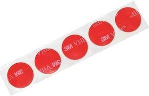 3M 4905 3M 4905 VHB Tape 1" circle, Clear, 20 mil, 5PK