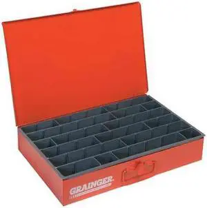 Durham Mfg Compartment Drawer Red Powder Coated  Steel  099-17-S1158