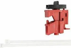 BRADY 148702 Circuit Breaker Lockout Rail,2-1/8" H