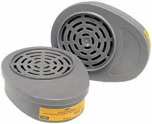 MSA SAFETY 815357 Combination Cartridge/Filter, Advantage, Bayonet, Yellow,