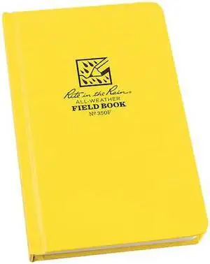 RITE IN THE RAIN 350F All Weather Book,Field,4-3/4 x 7-1/2In.