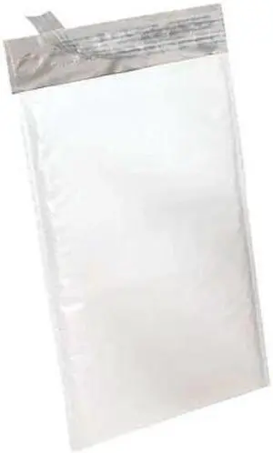 ZORO SELECT 36DY90 Mailer Envelope,White,6-1/2 in. W,PK250