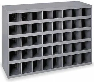 DURHAM MFG 359-95 Prime Cold Rolled Steel Pigeonhole Bin Unit , 12 in D x 23 DURHAM MFG 359-95 Prime Cold Rolled Steel Pigeonhole Bin Unit , 12 in D x 23