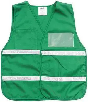 ZORO SELECT 8ZH74 Safety Vest,Green,Universal