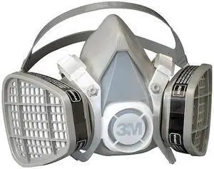 3M 5201 3M™ 5000 Series Half Mask OV Kit, M