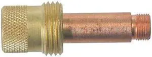 MILLER ELECTRIC 45V27 Gas Lens,Copper / Brass,1/8 In,PK2