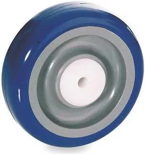 ZORO SELECT 1KB29 Caster Wheel,250 lb.,5In D x 1-1/4In