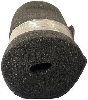 ZORO SELECT 5C444 24 in x 10 ft x 1 in Foam Air Filter Roll, Less Than 5 MERV,