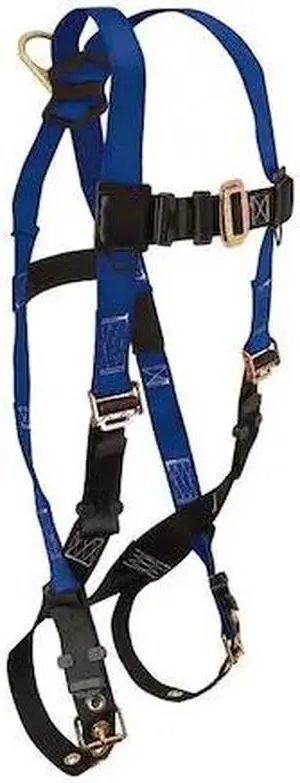 CONDOR 45J280 Condor Full Body Harness, XL, 425 lb., Mating Chest/ Tongue Leg