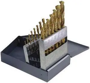 CLE-LINE C19211 29PC 118 Degree General Purpose Jobber Length Drill Set