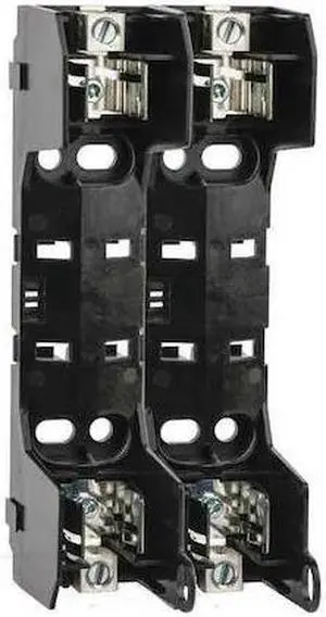 EATON BUSSMANN HM60030-2CR Open Fuse Block, H; K5 UL Class, 2 Poles, 0 to 30A