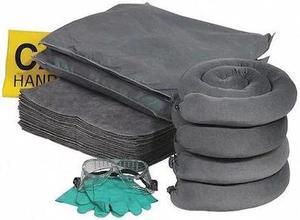 SPILLTECH RSPKU-20 Spill Kit Refill, 17 gal Volume Absorbed per Kit, 20 gal