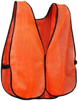 CONDOR 2RE20 High Visibility Safety Vest, Polyester Mesh, Hook-and-Loop CONDOR 2RE20 High Visibility Safety Vest, Polyester Mesh, Hook-and-Loop