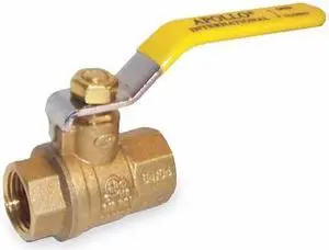 APOLLO VALVES 94A10801 Ball Valve, 2 in Pipe, Full Port, 600 psi CWP, Lever