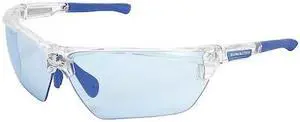 MCR SAFETY DM1323PF Dominator DM3, Safety Glasses Anti-Fog, Light Blue Lens,