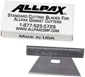 ALLPAX AX1600 Cutting Blades,Standard Duty,2" L,PK 6