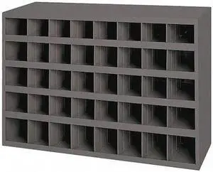 DURHAM MFG 349-95 Prime Cold Rolled Steel Pigeonhole Bin Unit , 8 1/2 in D x