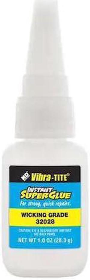 VIBRA-TITE 32028 Instant Adhesive, 320 Series, Clear, 1 lb, Bottle