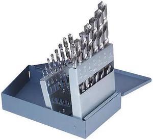CLEVELAND C72199 15PC CLE-MAX Jobber Length Drill Set Cleveland 2002G Bright