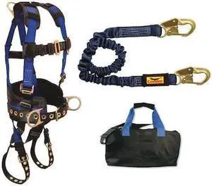 CONDOR 53RG05 Fall Protection Kit, Size: S/M