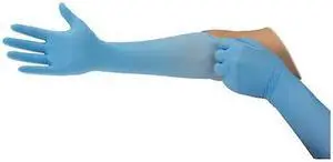 ANSELL 93-243 93-243, Disposable Gloves, 4.7 mil Palm, Nitrile, Powder-Free,