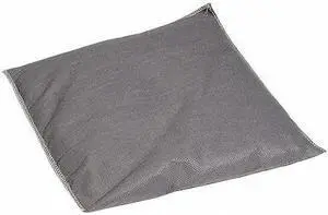 SPILLTECH GPIL1010 Sorbent Pillow, 30 gal, 10 in x 10 in, Universal, Gray,