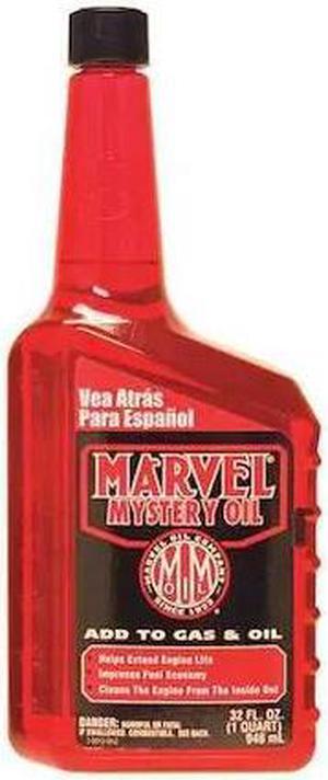 MARVEL MYSTERY OIL MM13R MYSTERY OIL Oil Additive, Motor Treatment, 32 oz,